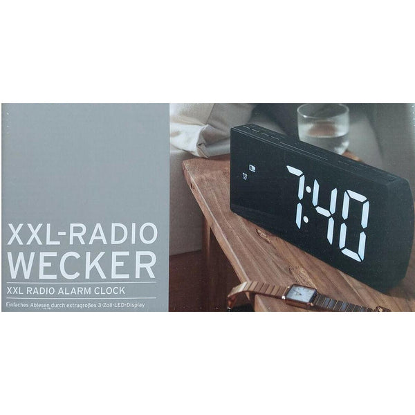 XXL Радио будилник 3-инчов LED дисплей